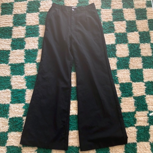 Reformation Pants - Black Reformation wide leg slacks pants